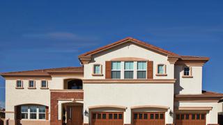 Fiberglass Door 9800 Vertical Raised Oak HIGH min