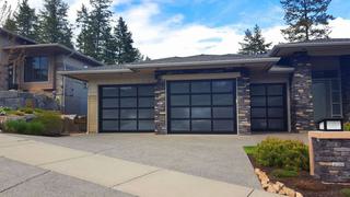 Glazed glass garage doors min