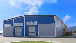 Industrial building exterior