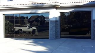 Luminous Garage Doors 8450 Modern Glass Garage Door 01