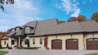 Richards Wilcox Grandview Garage Door Golden Oak