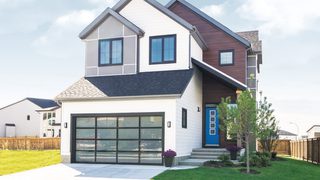 Wayne Dalton Model 8850 glass aluminum garage door