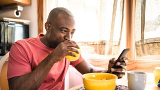 Checking In During Breakfast Min