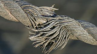 Frayed pulley cable min