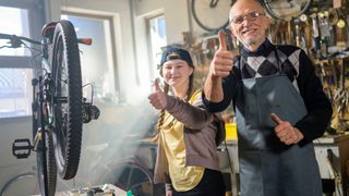 Grandfather Granddaughter Garage Min