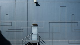 Modern building exit door min