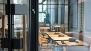 Modern door resto cafe