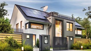 Modern Home With Gates Min