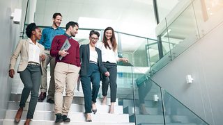 Modern Workers Stairwell Min