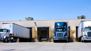 Open Dock At Warehouse Min