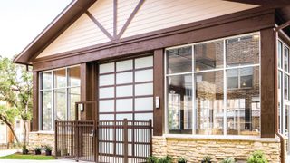 Sectional Doors Cabin Style Min