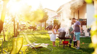 Summer Family At Home