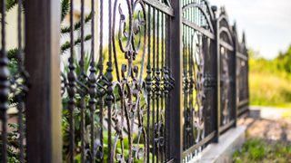 Wrought Iron Fence Min