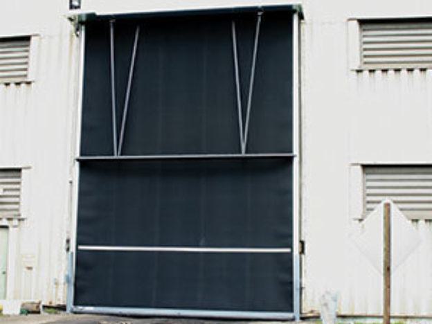 Rubber commercial garage door Rubber commercial garage door