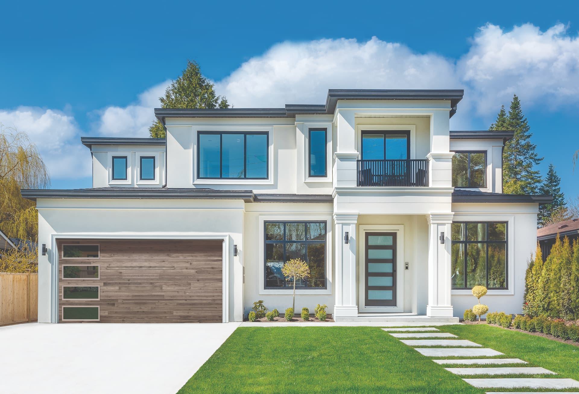 Wayne Dalton 8300AG woodgrain steel garage door