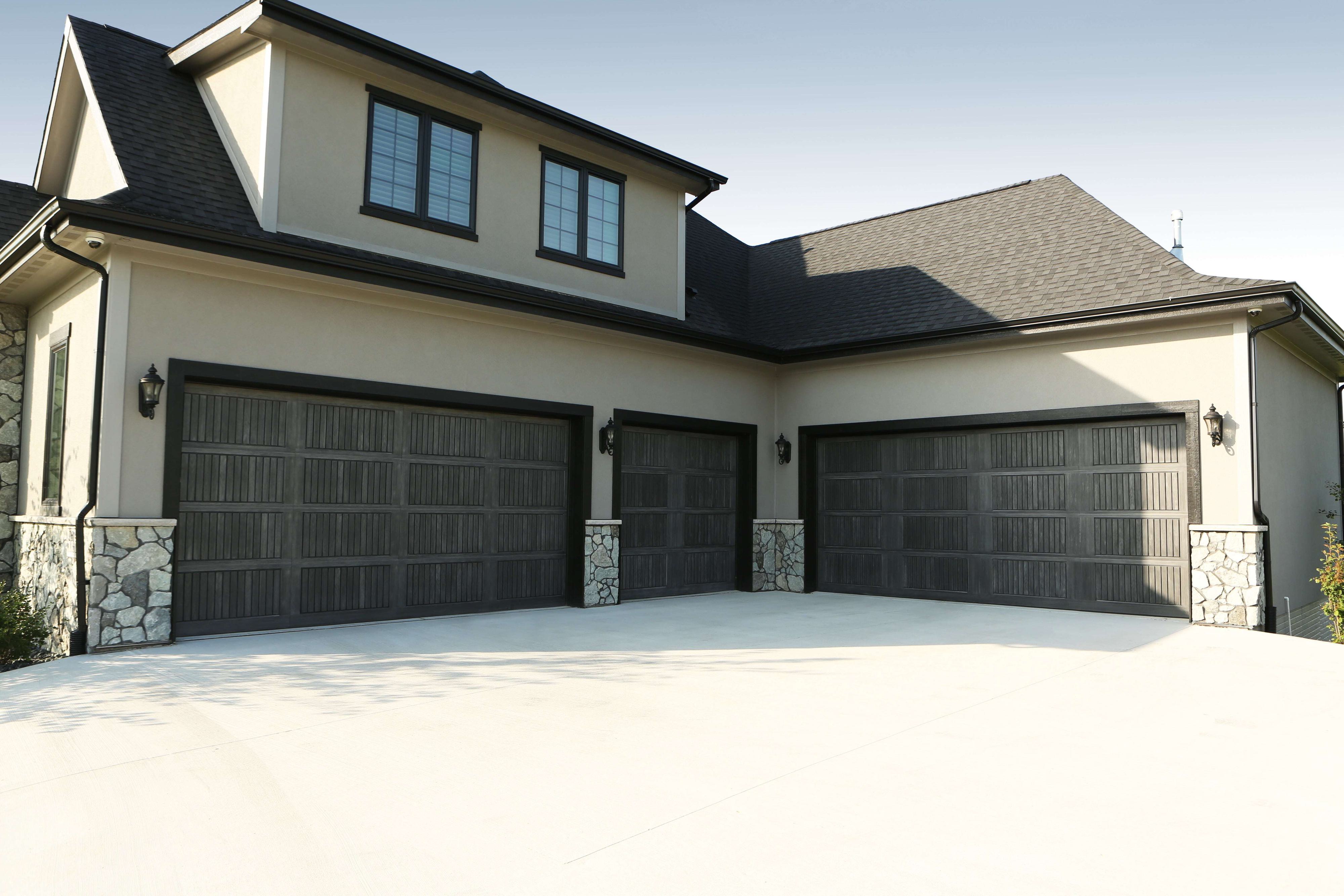 Wayne Dalton garage door 9800 Sonoma gray