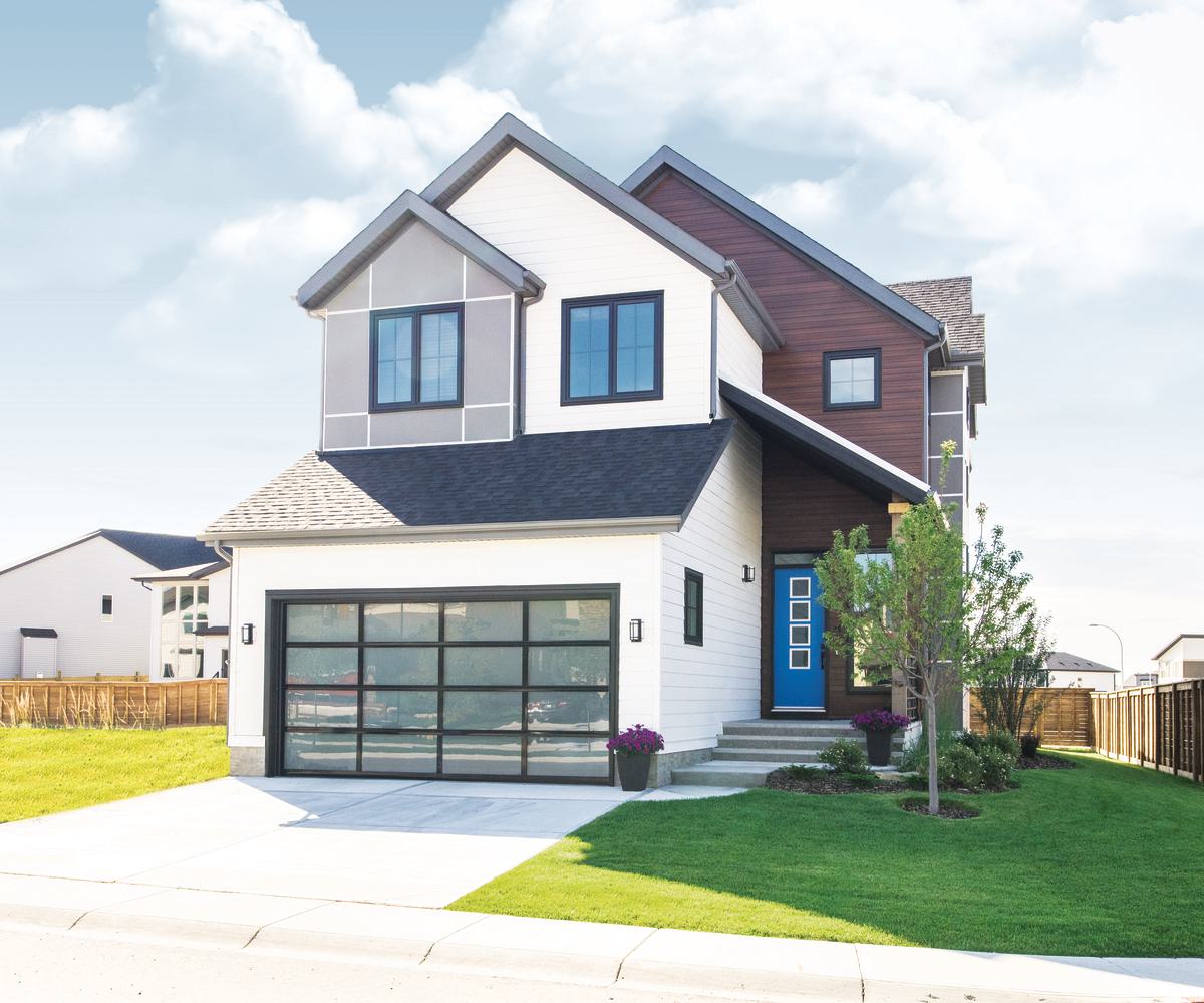 • Wayne Dalton Model 8850 glass aluminum garage door