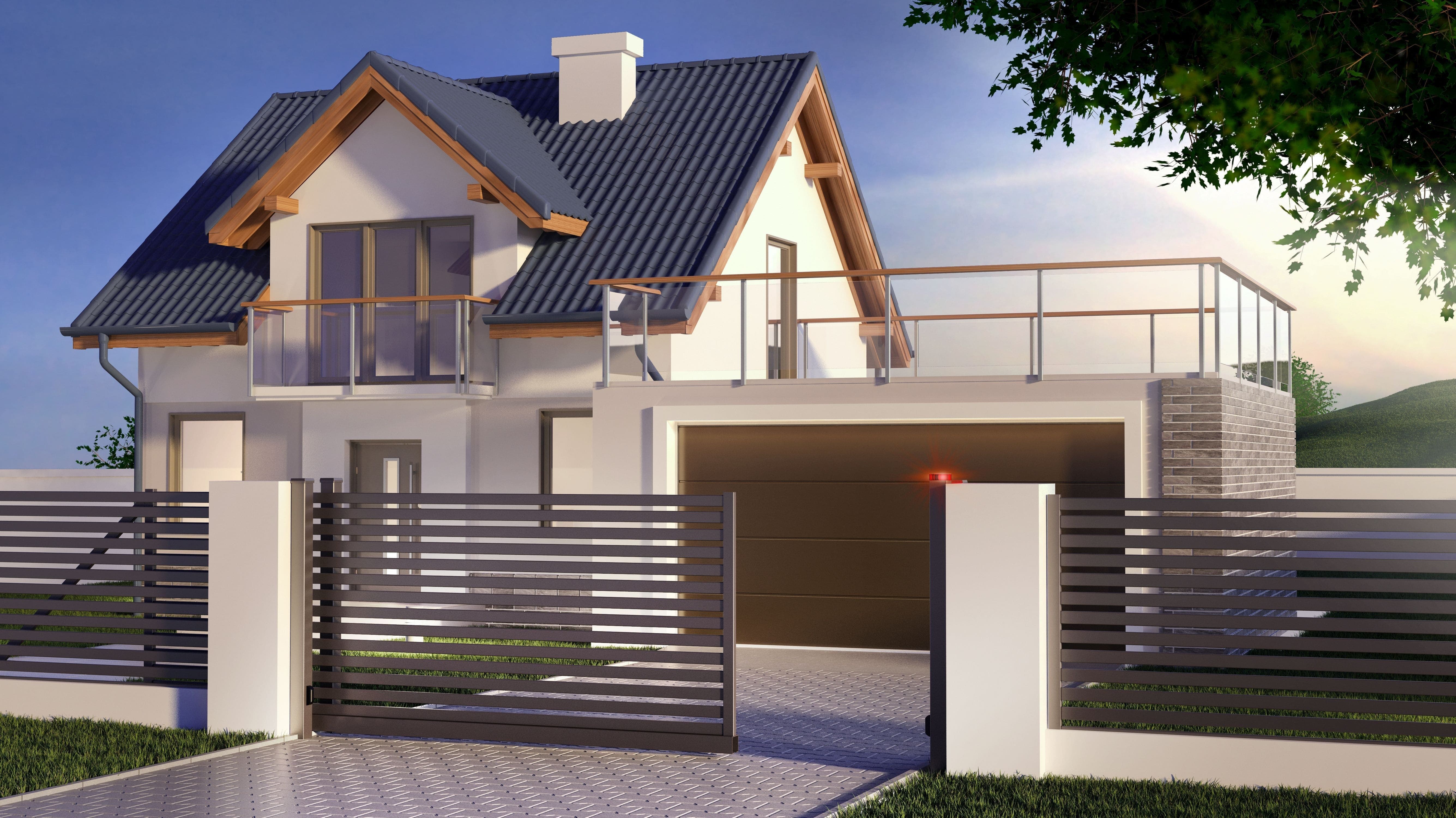 automatic gate design for home