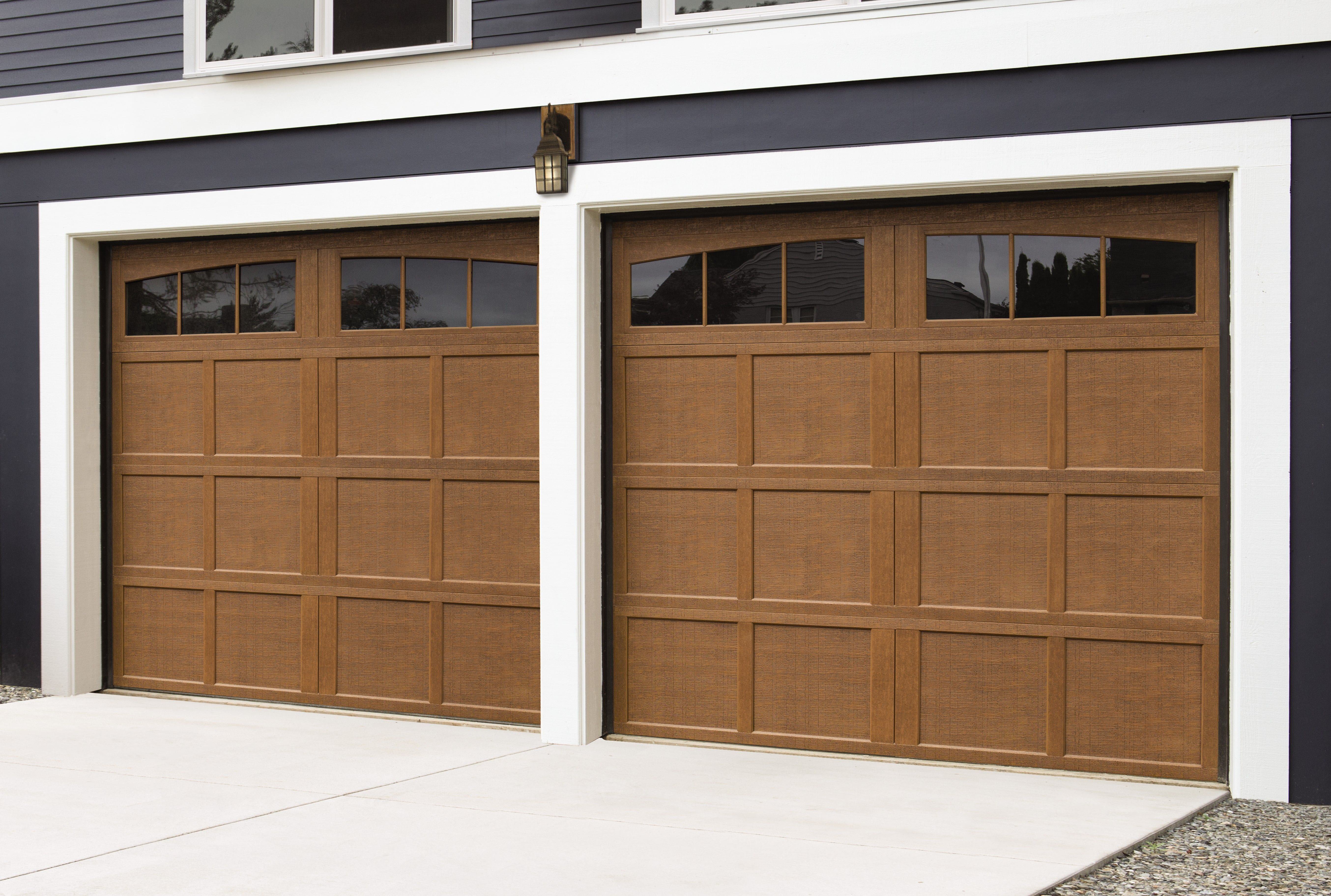 brand new wayne dalton garage doors in natural oak