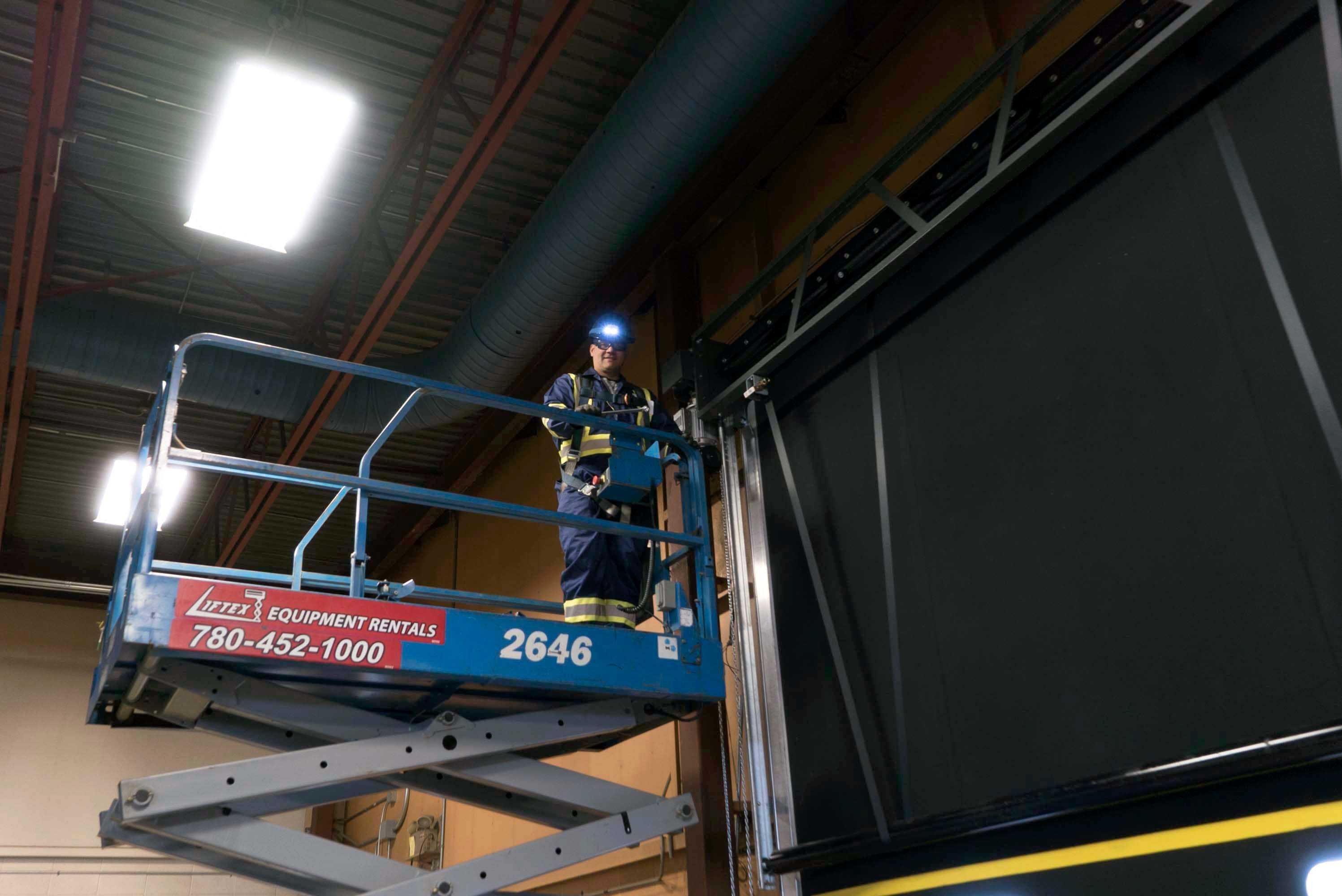 commercial door service technician from creative door commercial door service technician from creative door