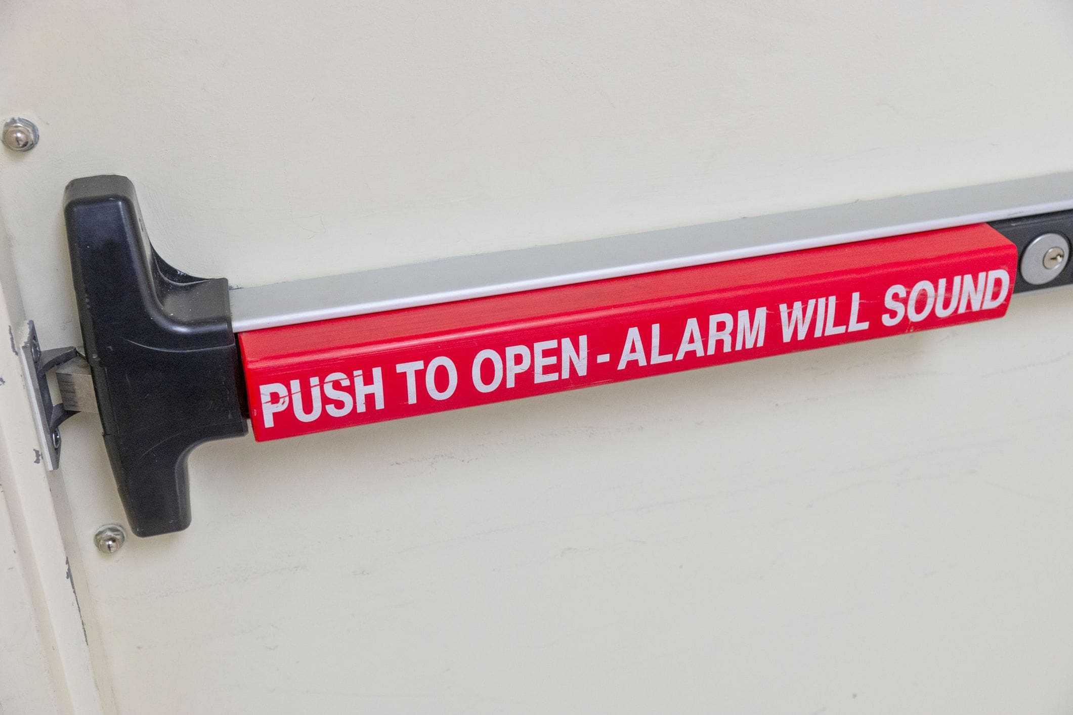 emergency alarm push crossbar for fire door emergency alarm push crossbar for fire door
