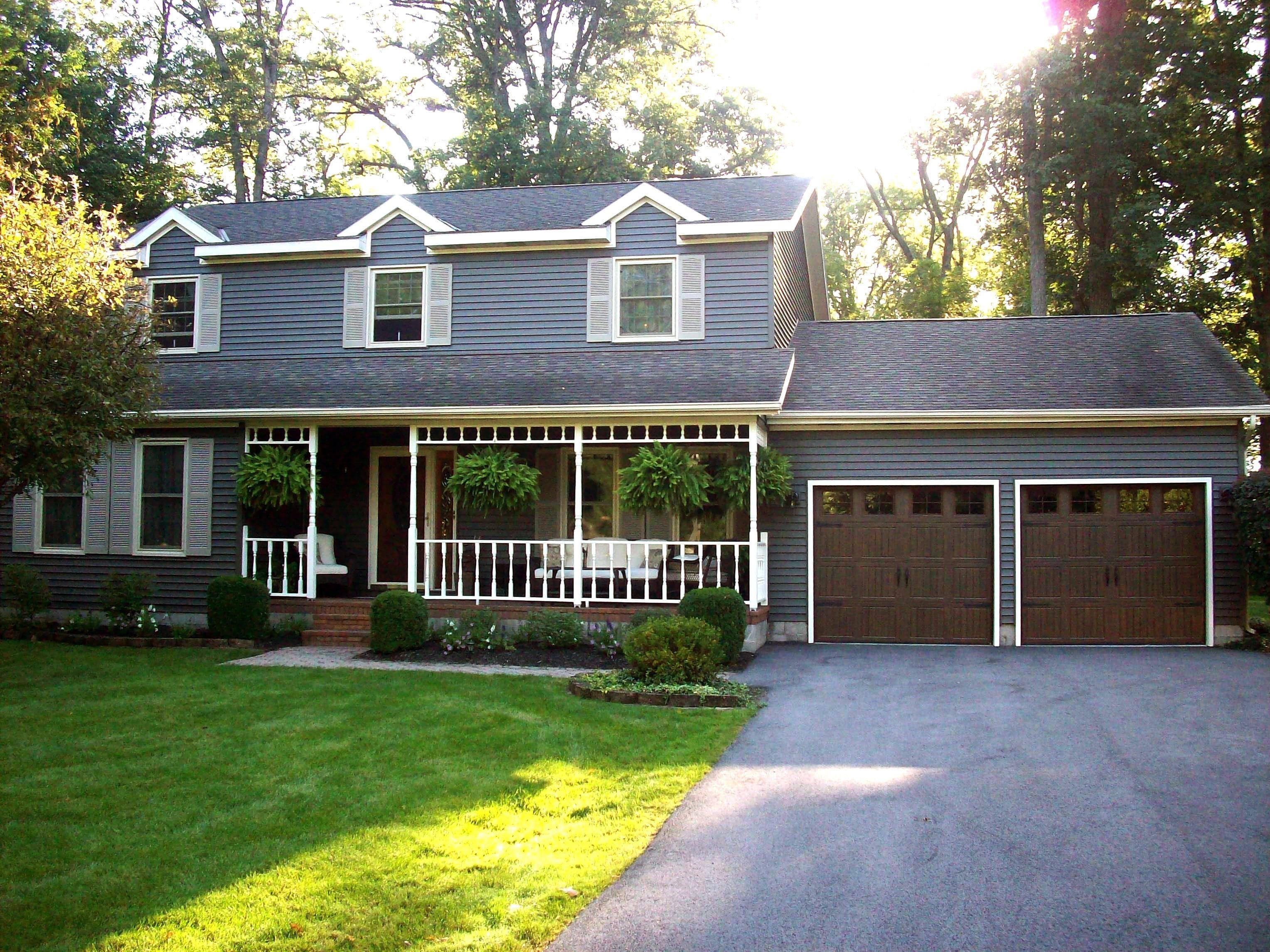 beautiful family home with wayne dalton garage doors