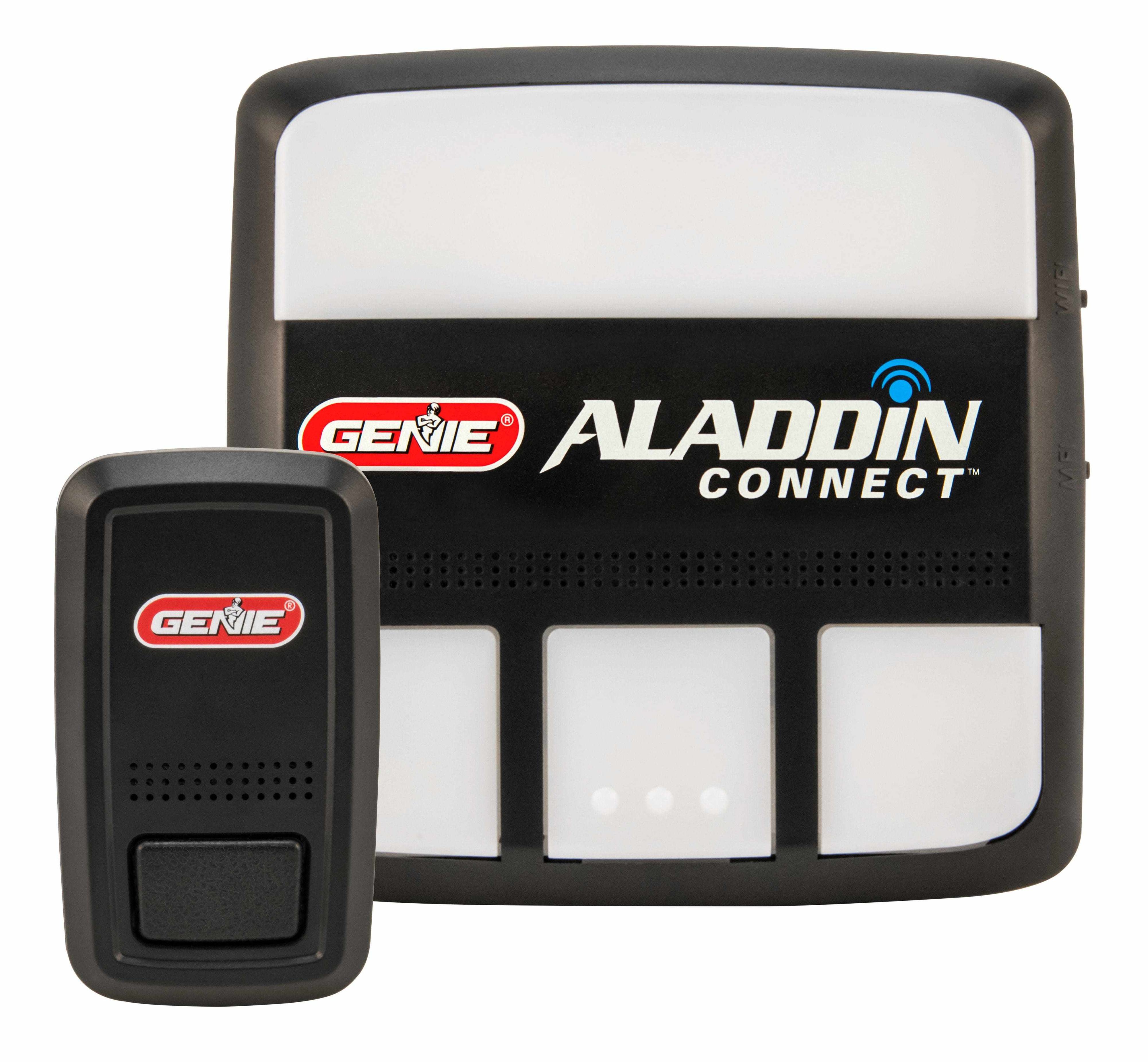 the genie aladdin connect smart garage door opener kit the genie aladdin connect smart garage door opener kit