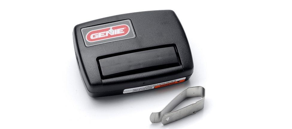 Genie single button push control remote Genie single button push control remote