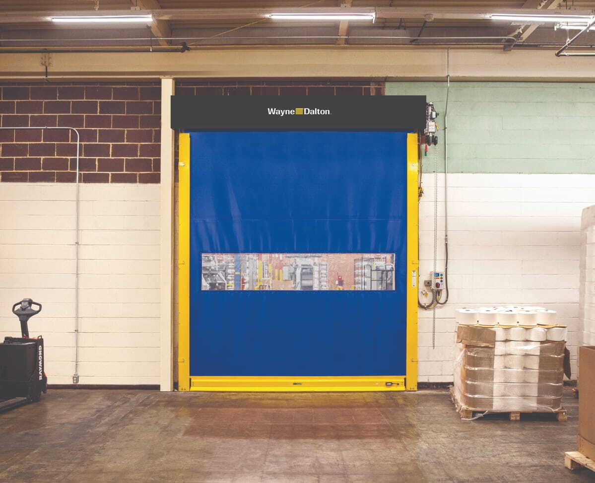 high speed doors for storage facility