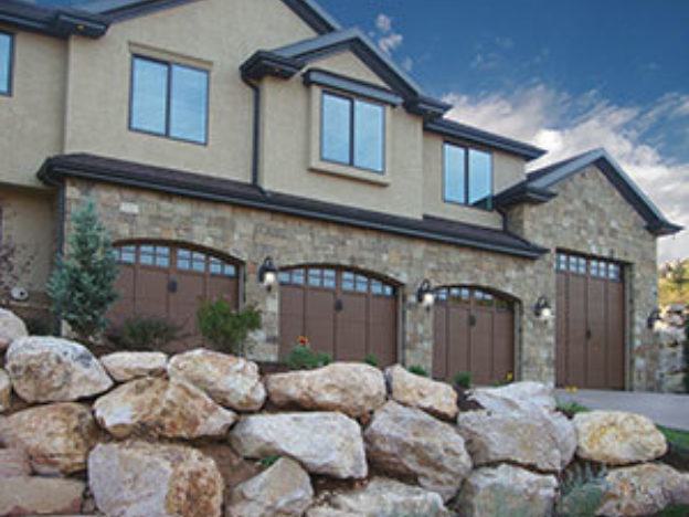 Carriage style garage door Carriage style garage door