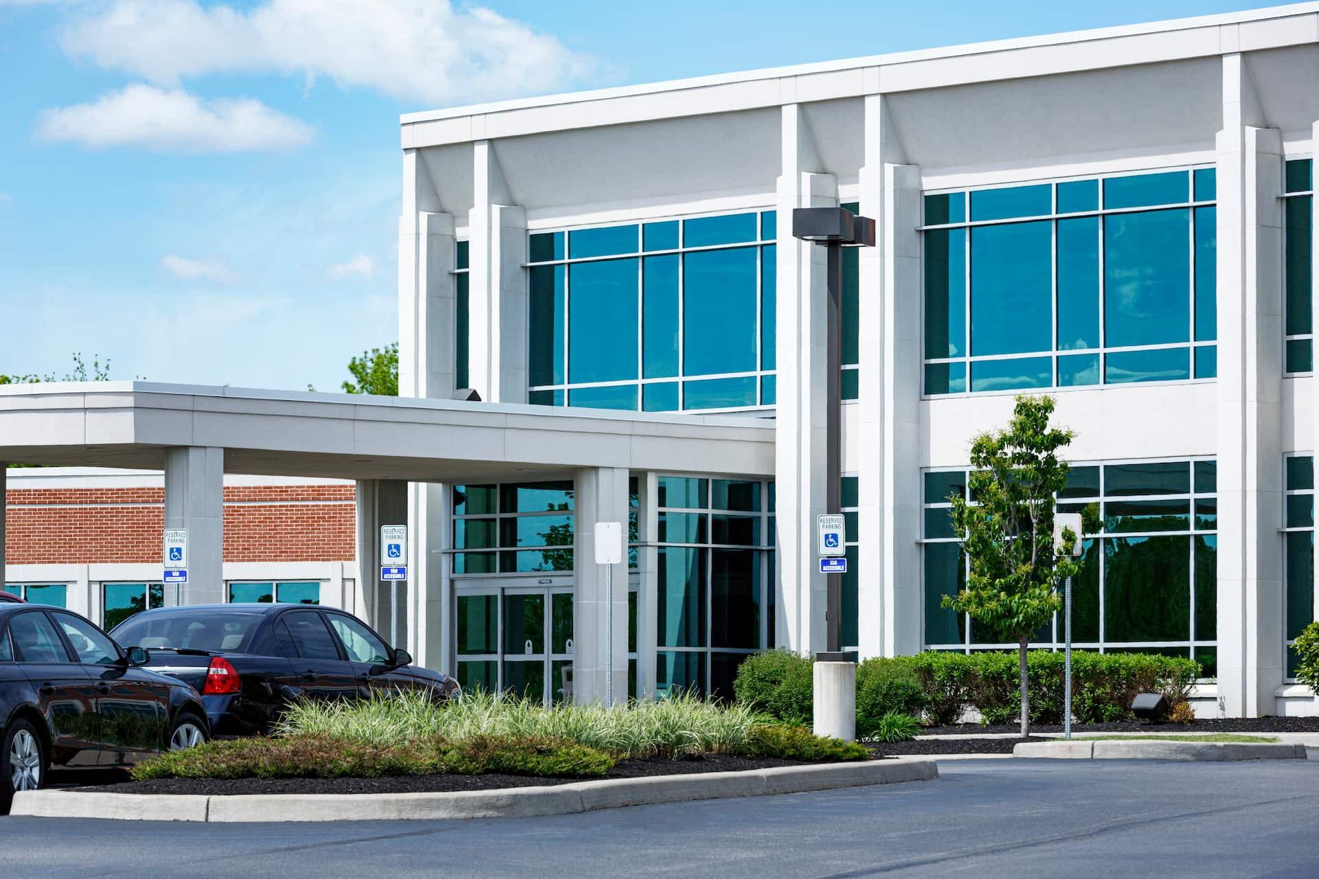 medical building entrance