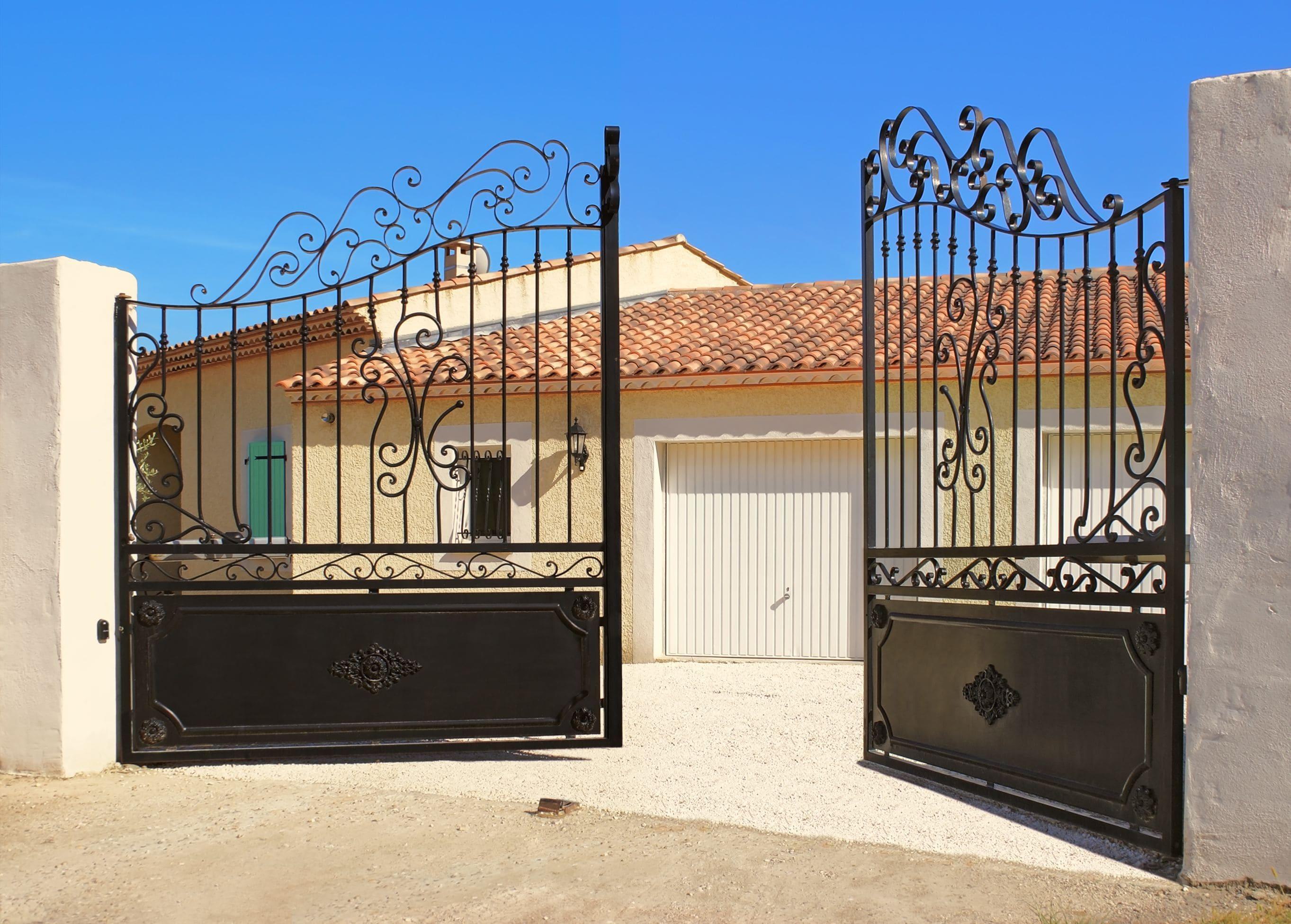 Gates with doors hot sale
