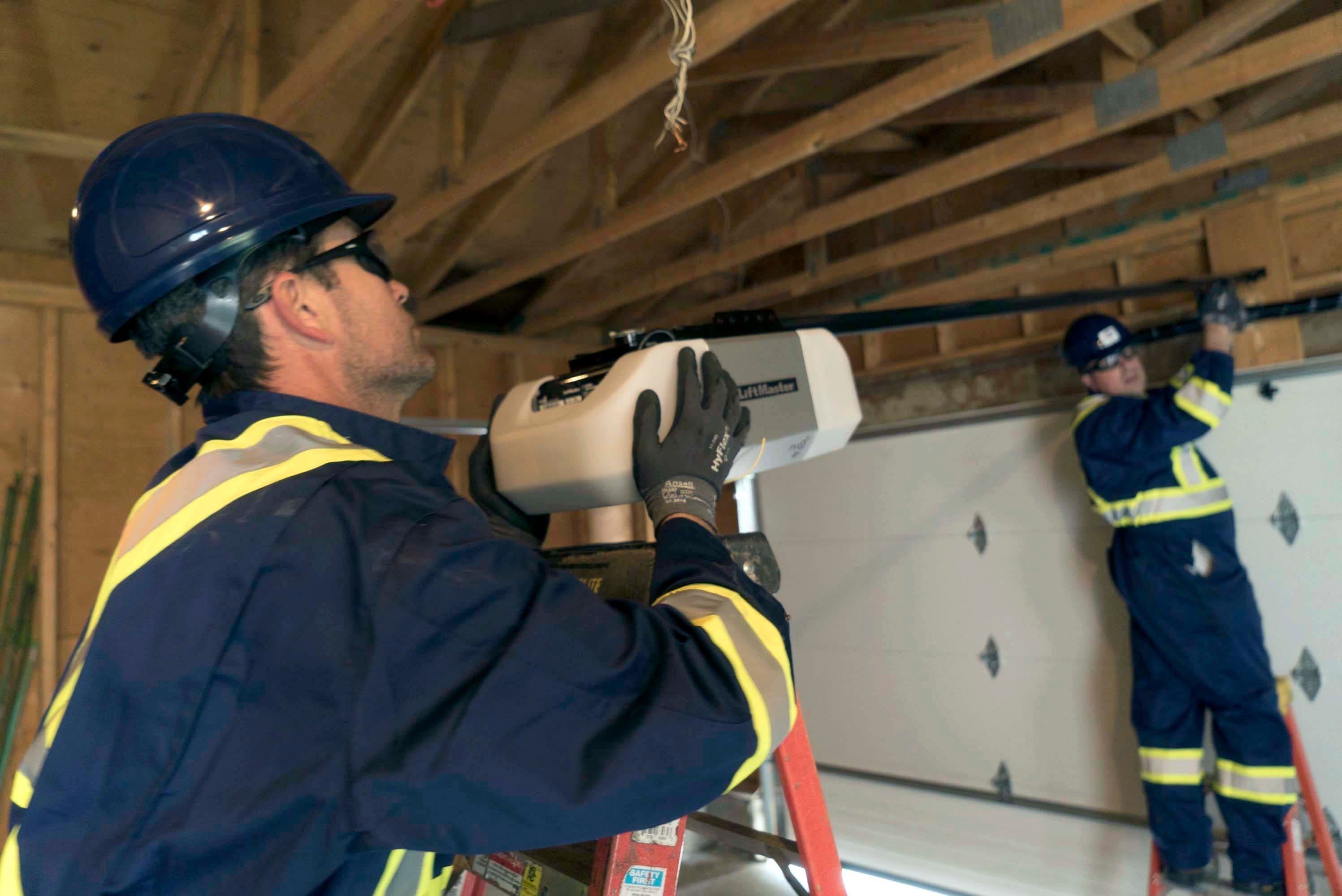 installing a new garage door opener