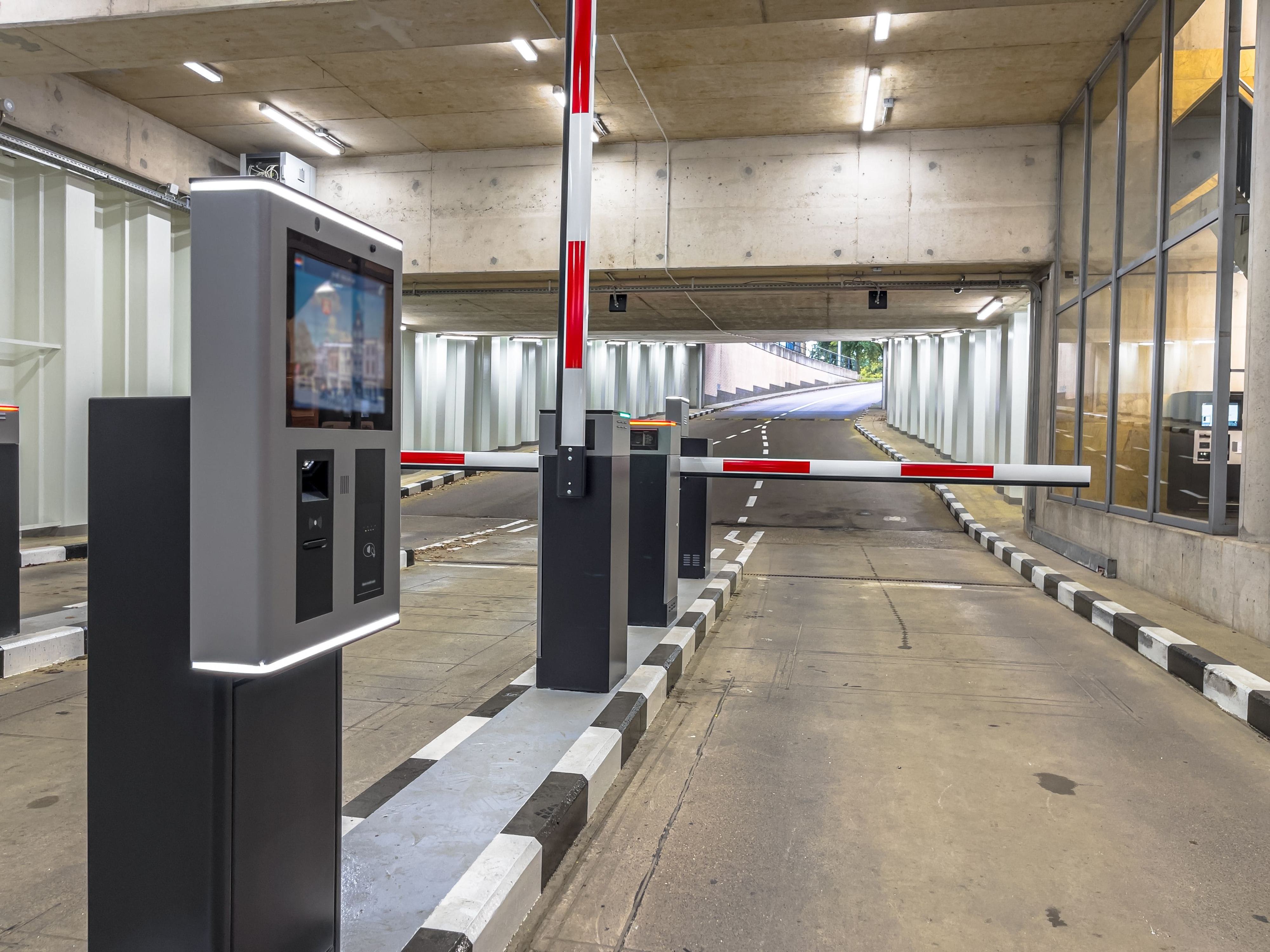 security parking gate and barrier arms