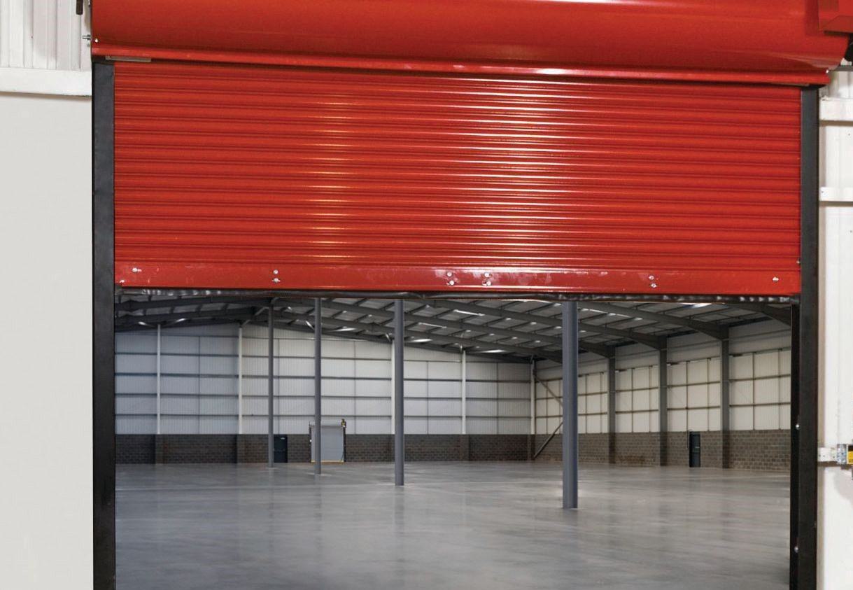 red roll up fire door red roll up fire door