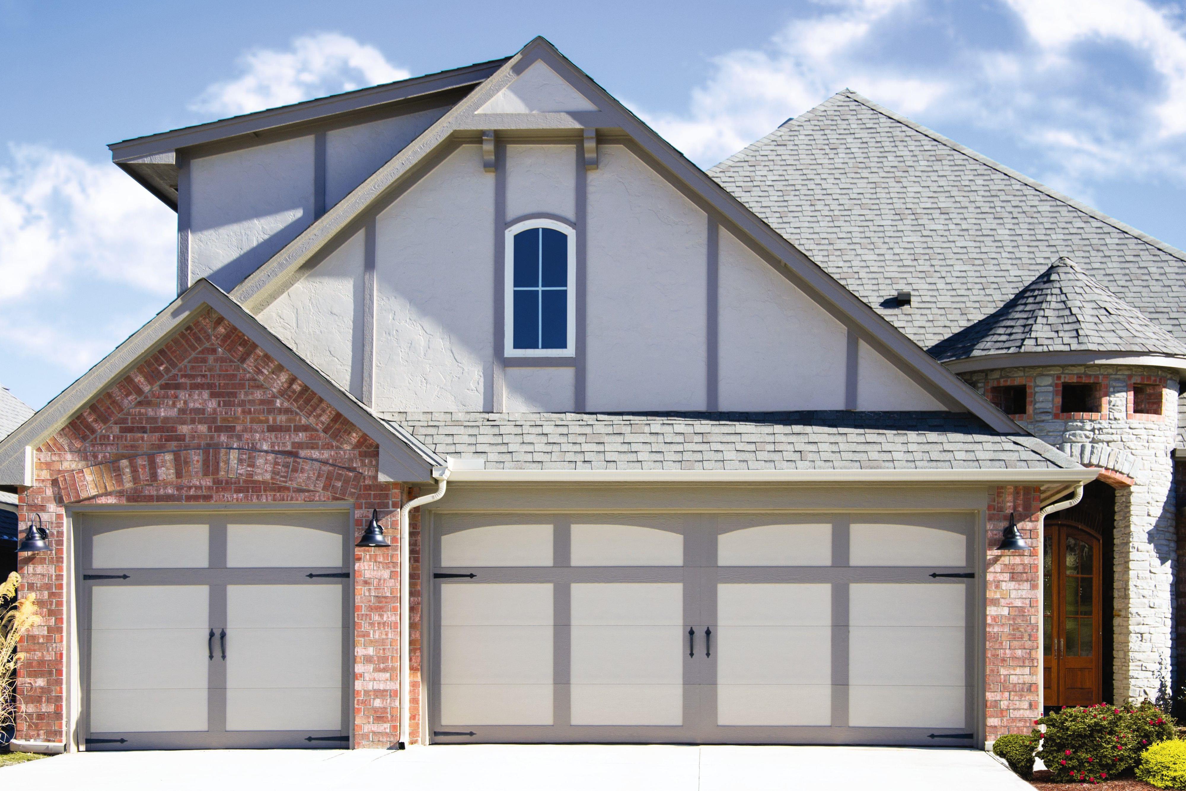 gorgeous modern home with double garage doors with second garage door to the left gorgeous modern home with double garage doors with second garage door to the left