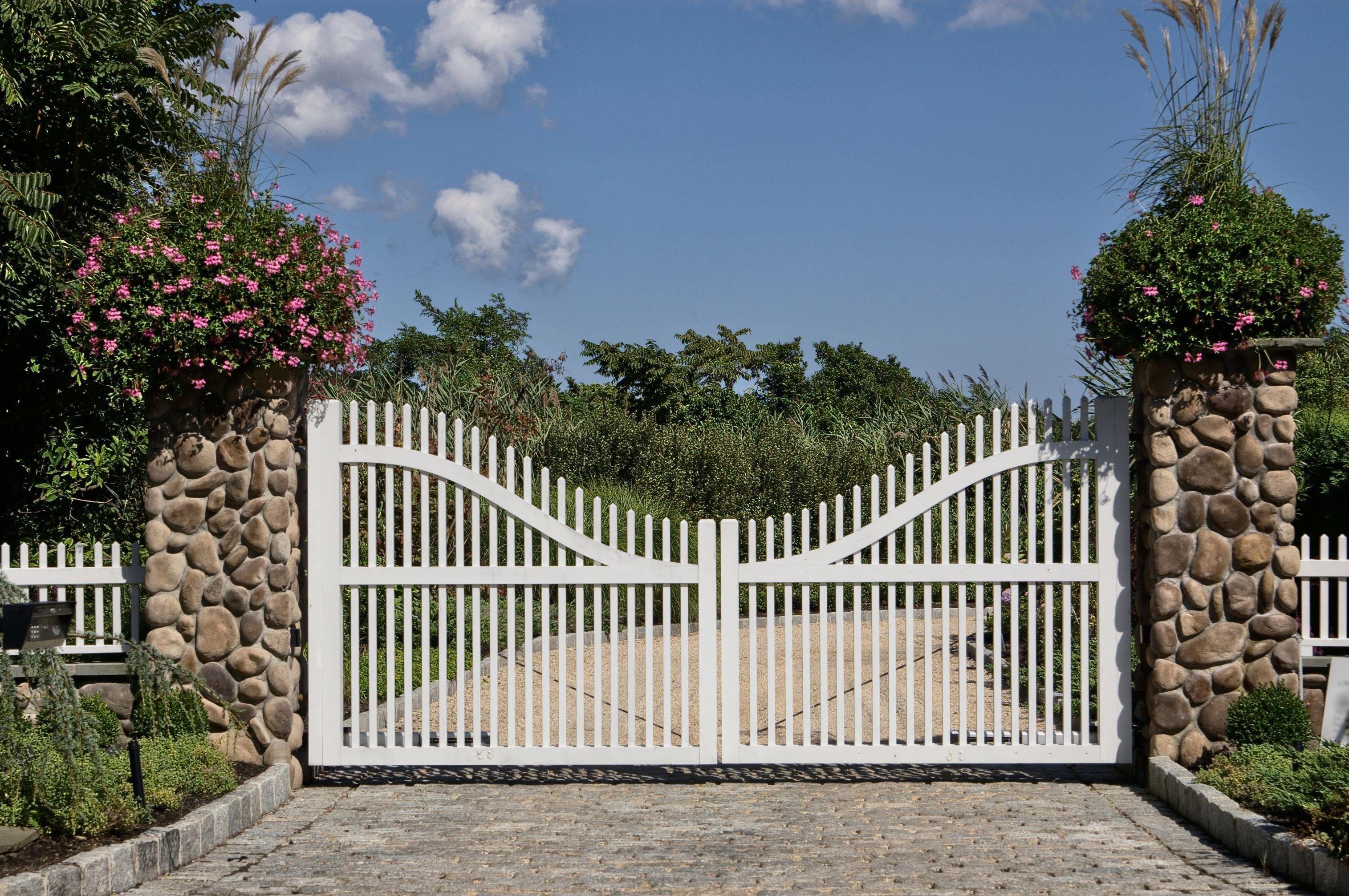beautiful custom swing gate beautiful custom swing gate