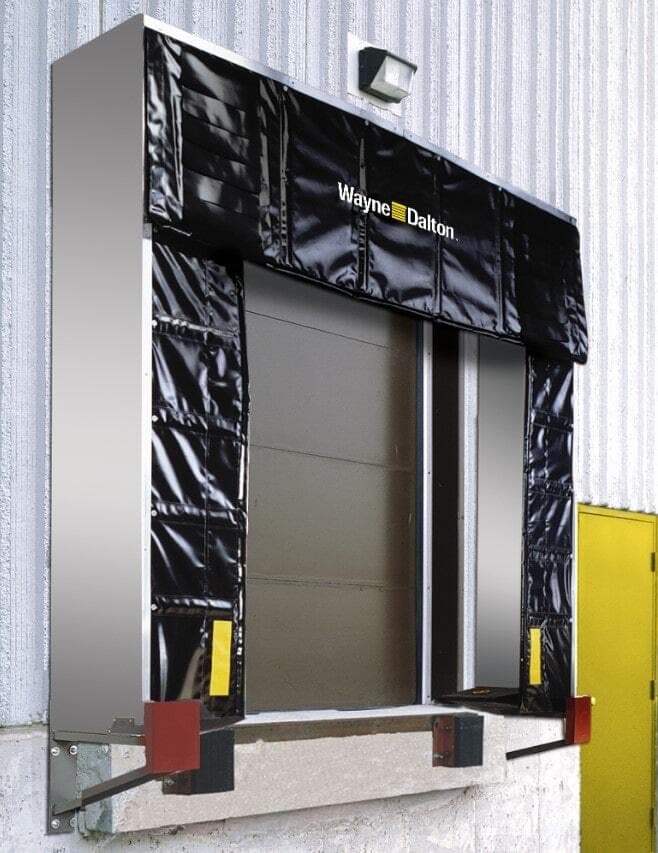 wayne dalton dock shelter black