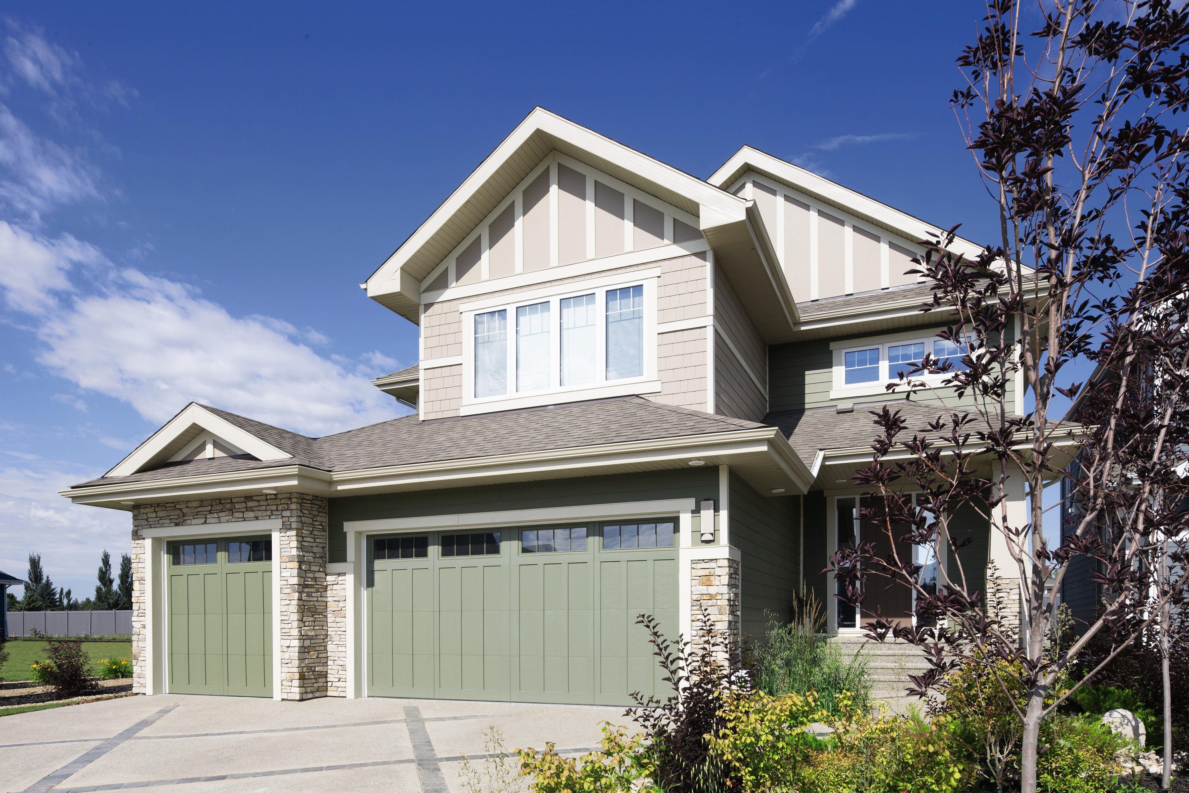 sage green garage door on beautiful home sage green garage door on beautiful home