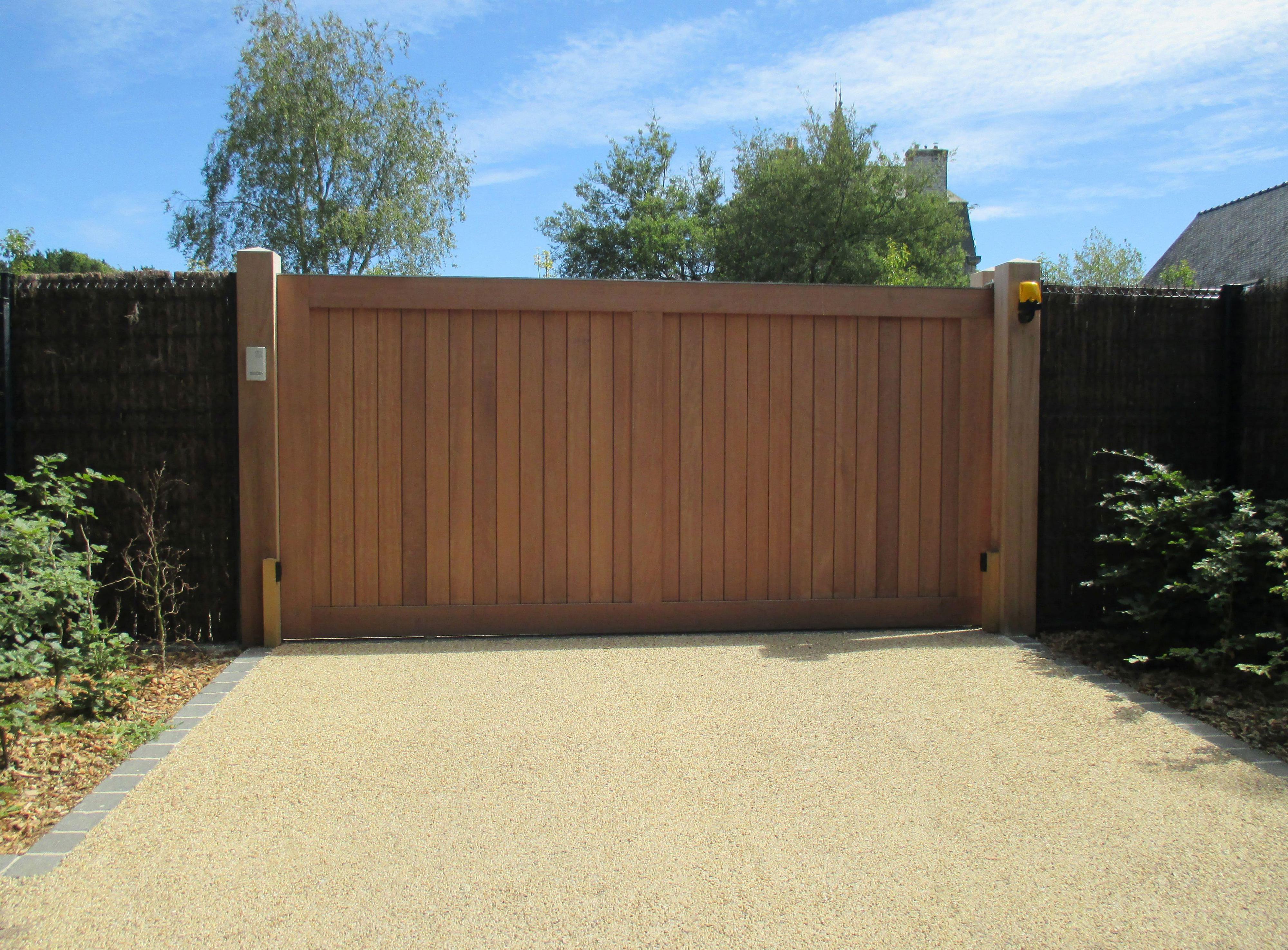 wood slide gate for driveway wood slide gate for driveway