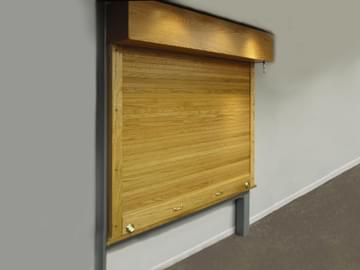 Wood Counter Shutter commercial door