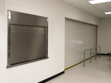 Integral Frame Counter Shutter commercial door