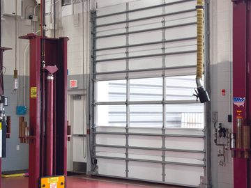 Sectional Steel Door 216 commercial door