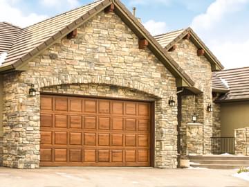 Wood 300 residential garage door