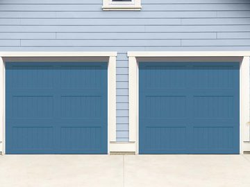 Wayne Dalton 8310 ridgefield blue finish