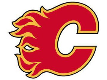 Flames Logo on White