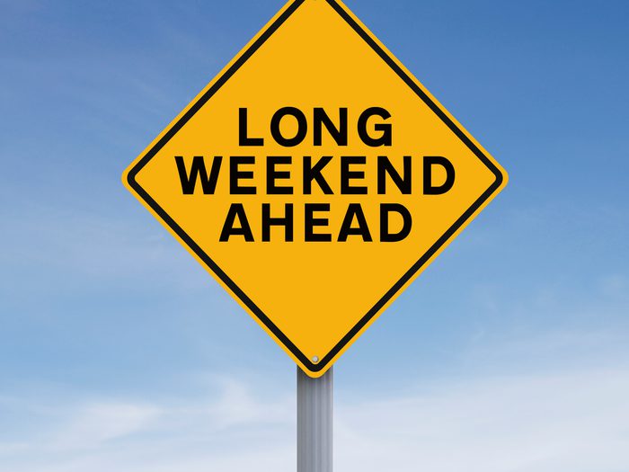 Long Weekend Holiday Office Closure