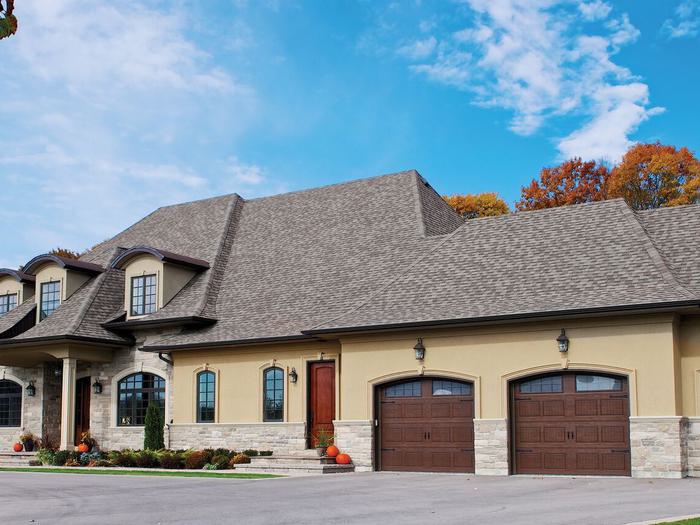 Richards Wilcox Grandview Garage Door Golden Oak