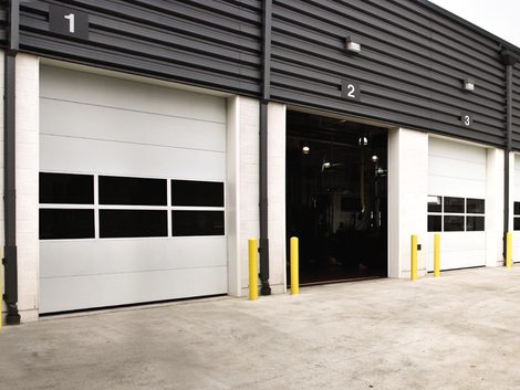 Sectional Steel Door Model 220 garage door