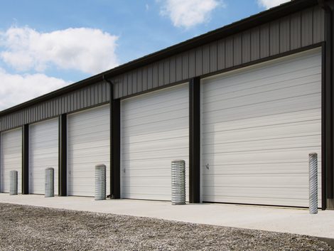 Sectional Steel 2411 commercial door